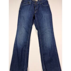 Vintage Y2K 90s Gap Original Bootcut Jeans Dark Wash Ankle Length Size 4